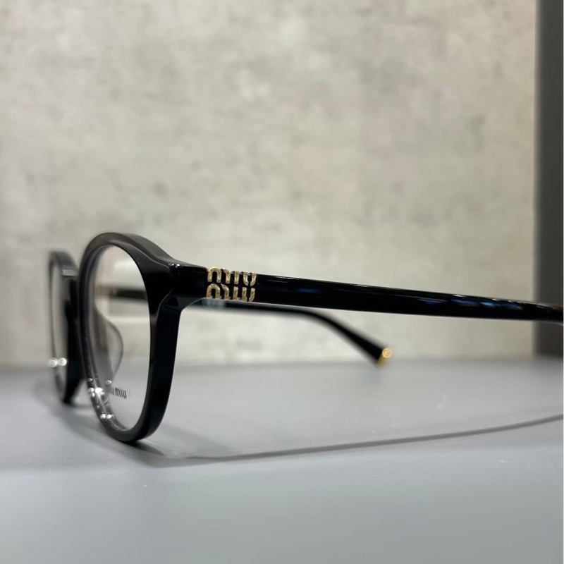 MIUMIU 黑框眼鏡 VMU 02W-3