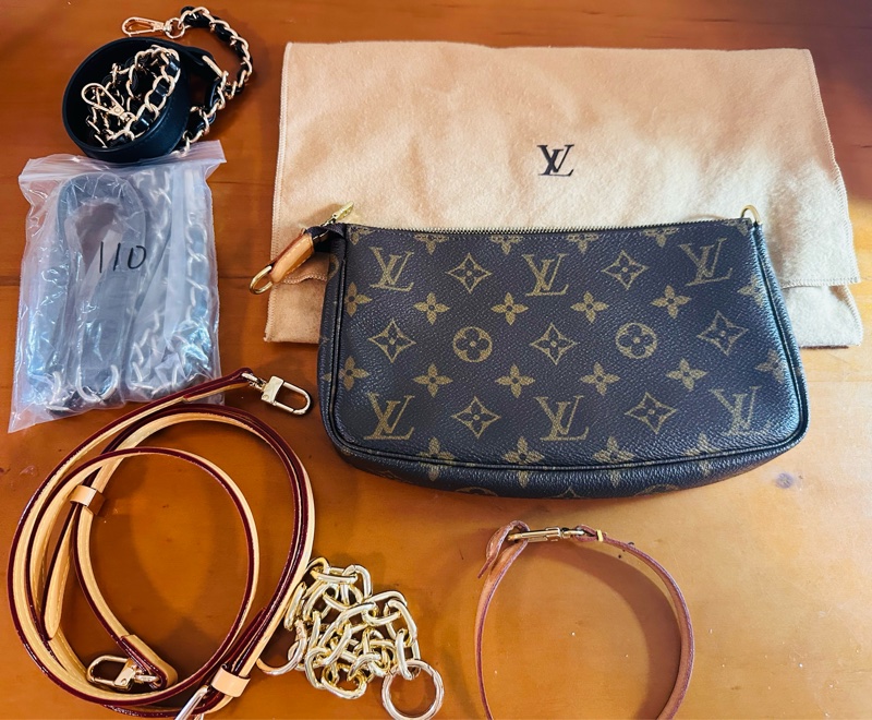 LV 大麻將包 中古-1