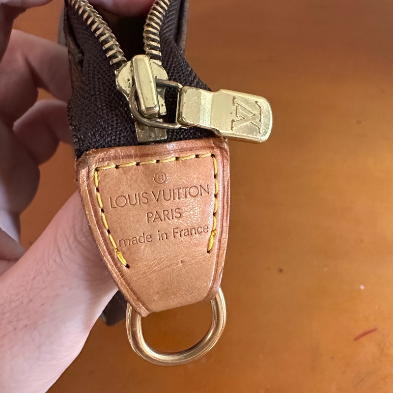 LV 大麻將包 中古-9