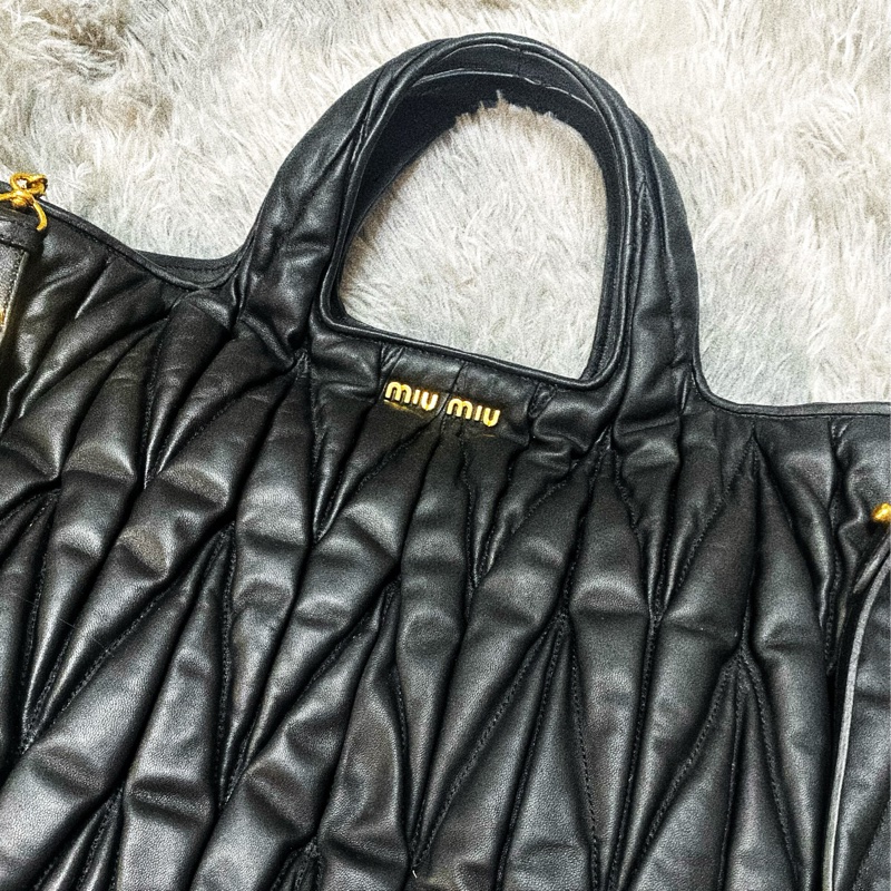 Miumiu黑金包 三用包-6