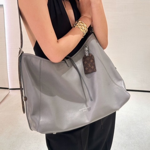 LV Carryall中號 鯊魚灰 芯片 中號44*31 99新配件塵袋