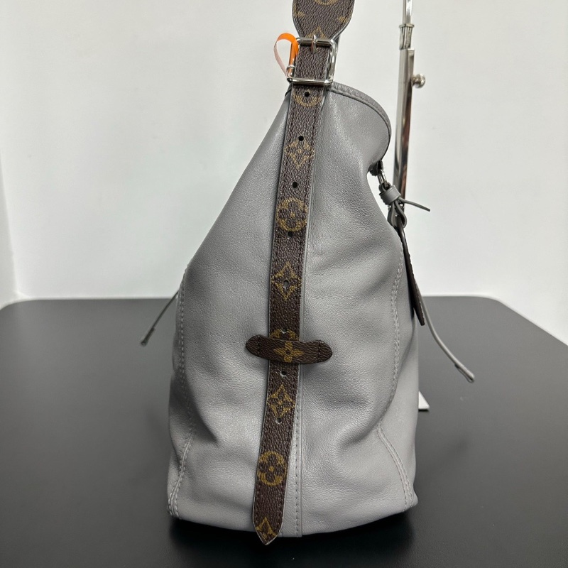 LV Carryall中號 鯊魚灰 芯片 中號44*31 99新配件塵袋-5