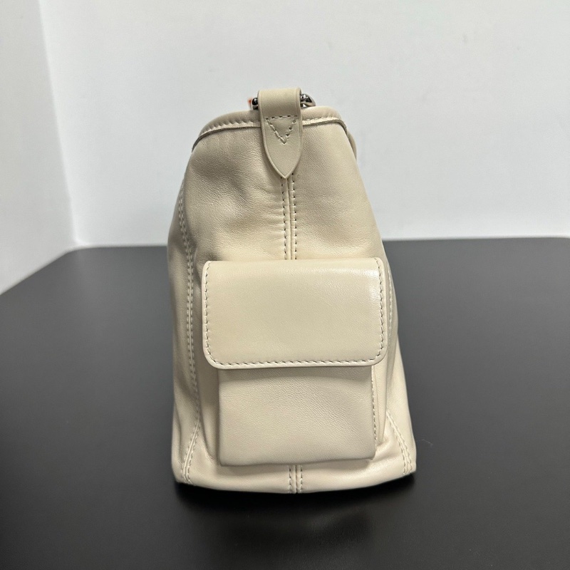 LV Carryall小號 奶油白 芯片 27*22 99新配件塵袋購證-3