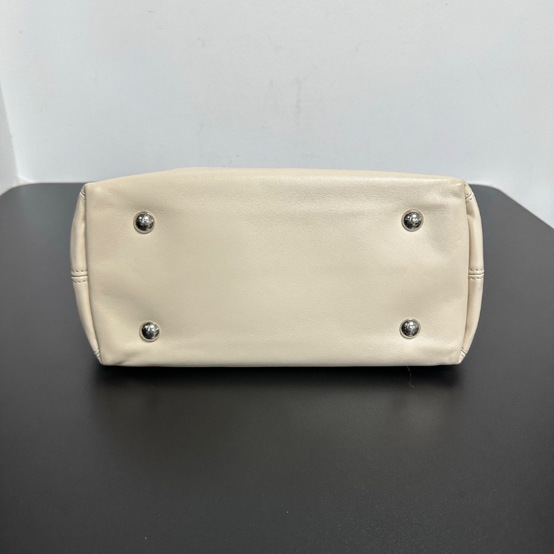 LV Carryall小號 奶油白 芯片 27*22 99新配件塵袋購證-4