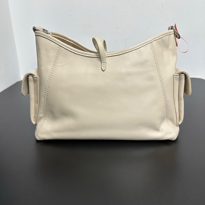 LV Carryall小號 奶油白 芯片 27*22 99新配件塵袋購證-5