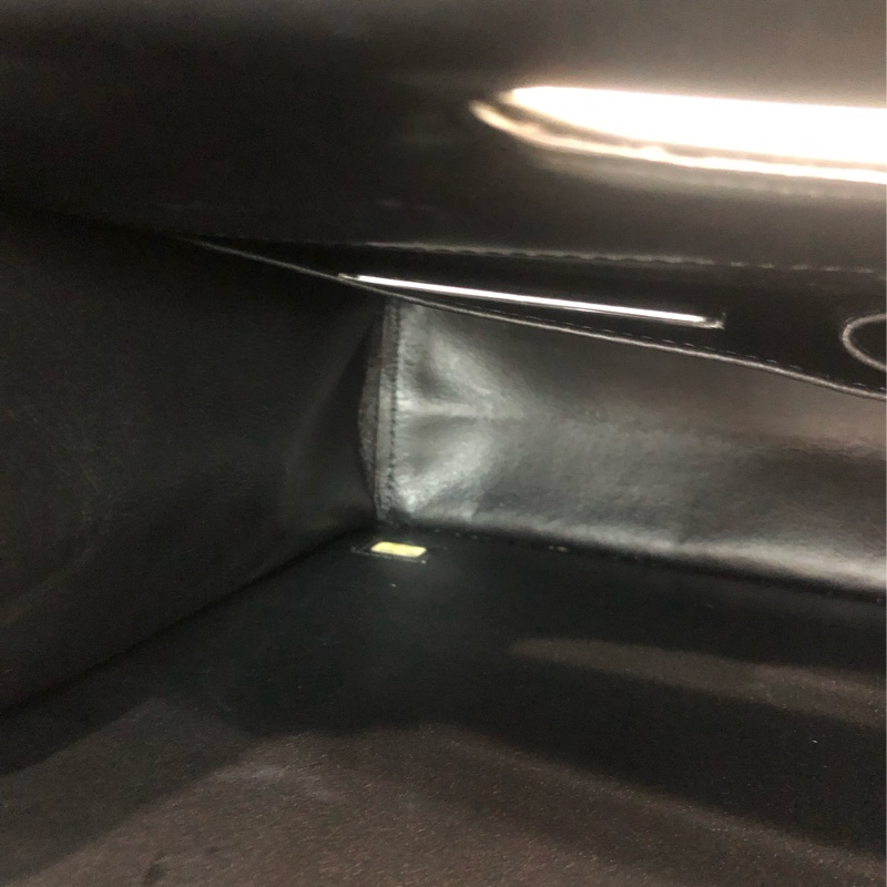 Chanel 黑銀菱格信封袋 單肩 XC307-20