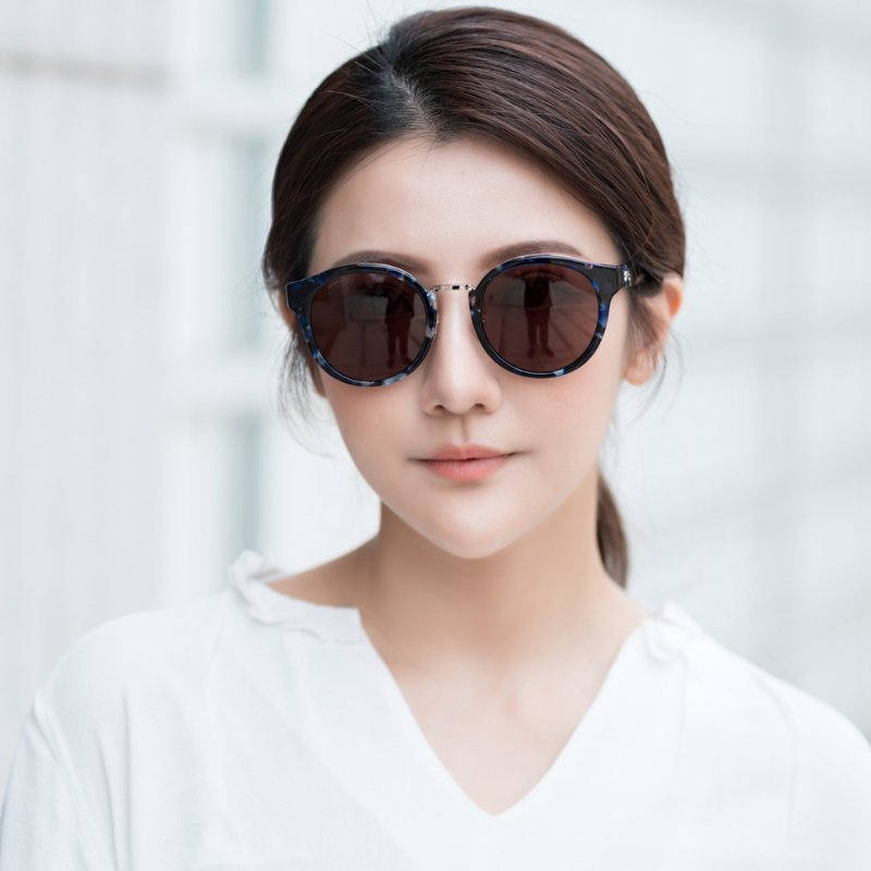 LONGCHAMP 太陽眼鏡(迷彩紋)-4