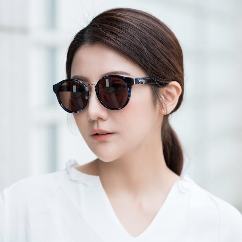 LONGCHAMP 太陽眼鏡(迷彩紋)-5