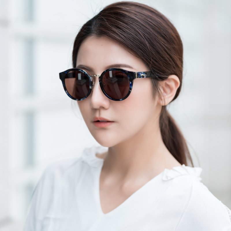 LONGCHAMP 太陽眼鏡(迷彩紋)-6