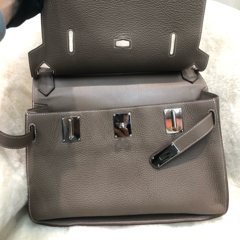 Hermes  吉卜賽34 大象灰 XC305-6