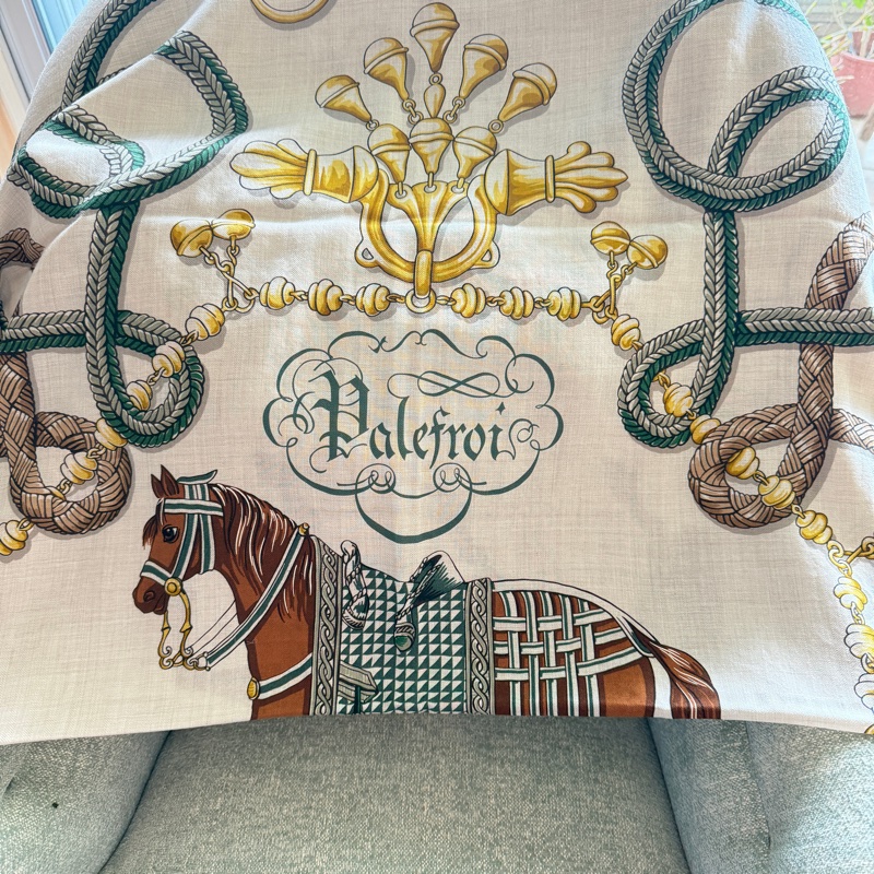 Hermes Palefroi 140披肩 💫全新附橘盒-2