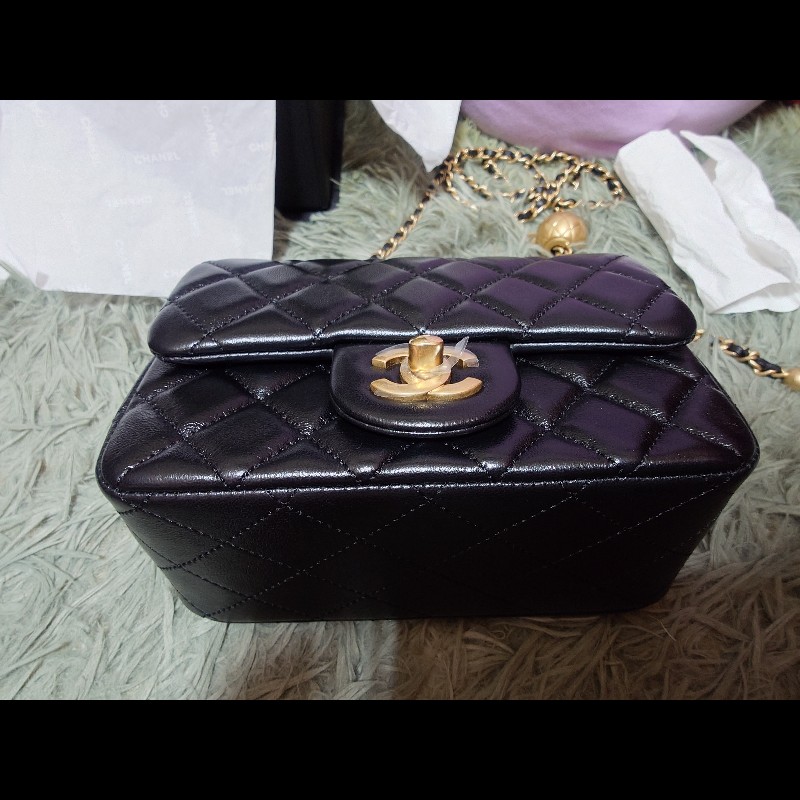 Chanel 25A 金球方胖-3