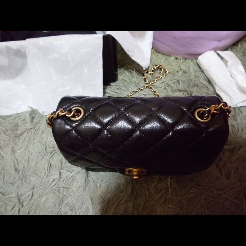 Chanel 25A 金球方胖-10