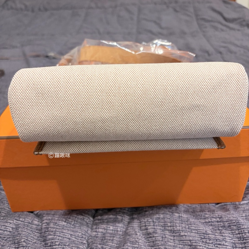 Hermès Mini Herbag 20 最新K刻 金棕金扣 全新全配-20