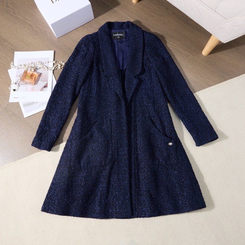 ❤️CHANEL 優雅長外套 薄款-1