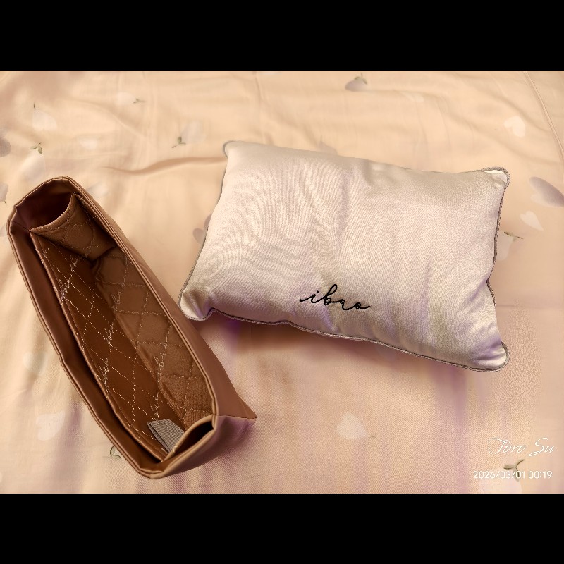 Chanel 22K 真品荔枝皮軍牌手柄郵差包豆腐包學院包-31