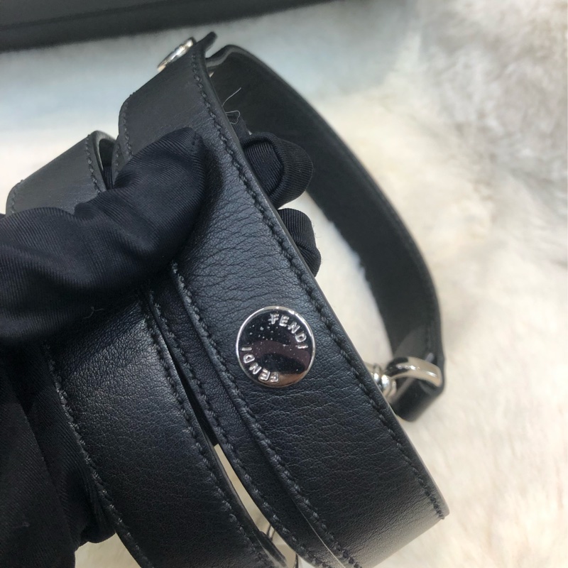 FENDI By the way 黑色珍珠手袋 XB901-7