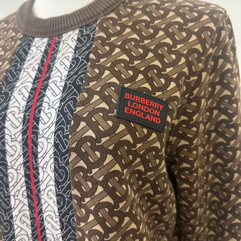 二手正品BURBERRY經典花色上衣-1