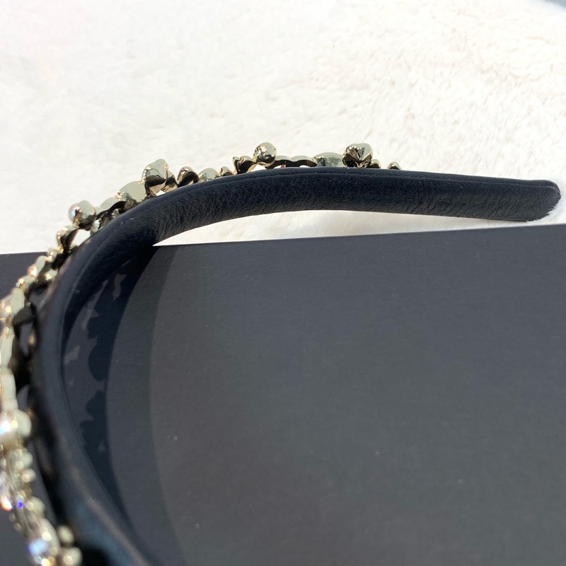 CHANEL香奈兒 22S絕美飾品水鑽公主頭箍-2