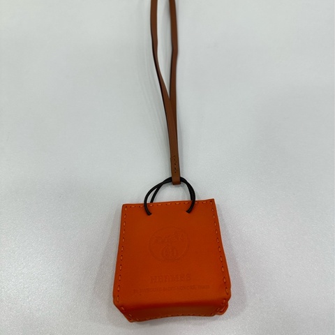 Hermes愛馬仕 oran小福袋吊飾包掛