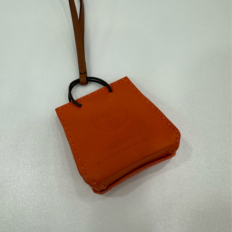 Hermes愛馬仕 oran小福袋吊飾包掛-1