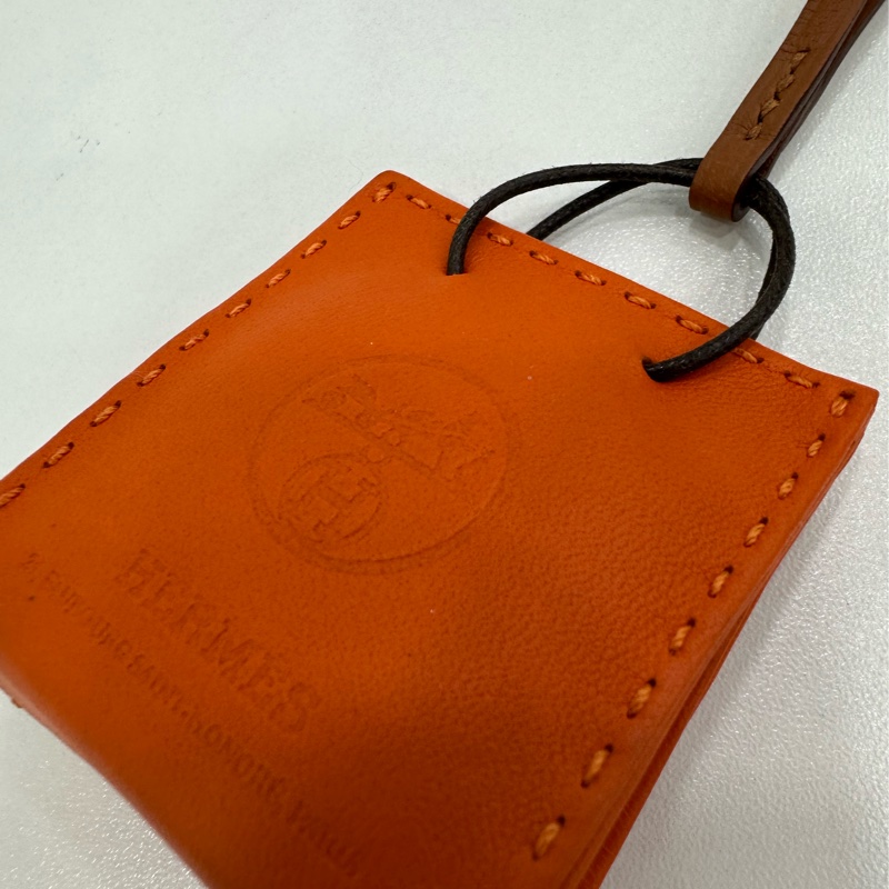 Hermes愛馬仕 oran小福袋吊飾包掛-4