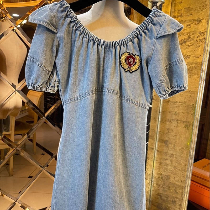 Dg牛仔連衣裙40碼-3