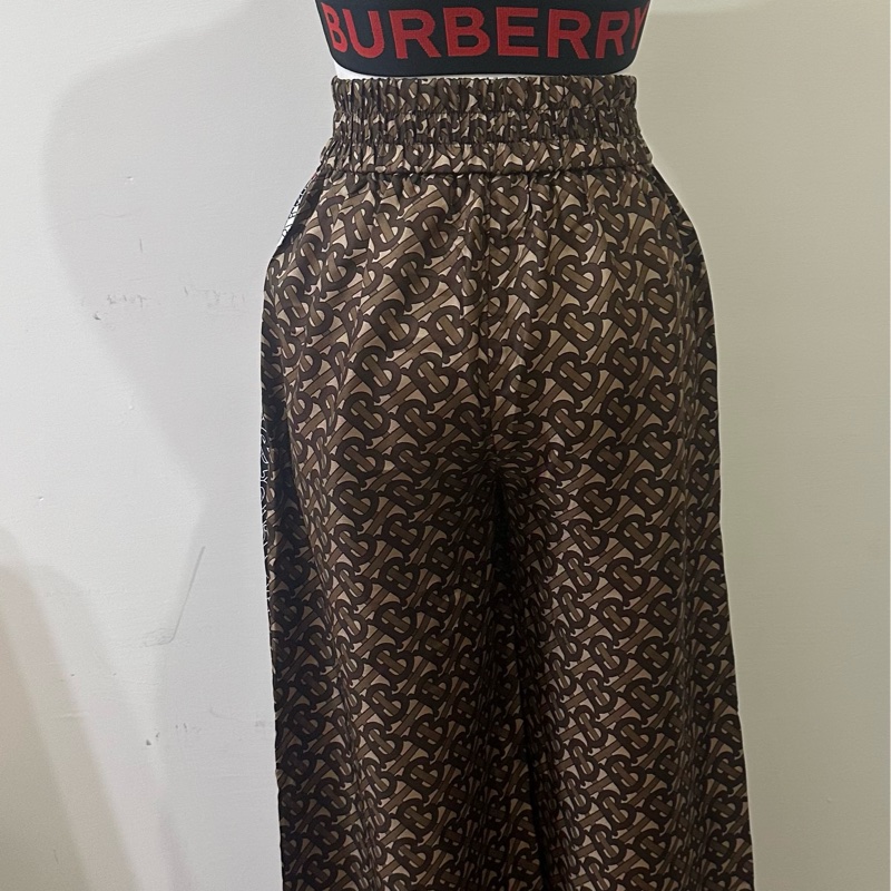 全新正品BURBERRY經典花色長褲-1