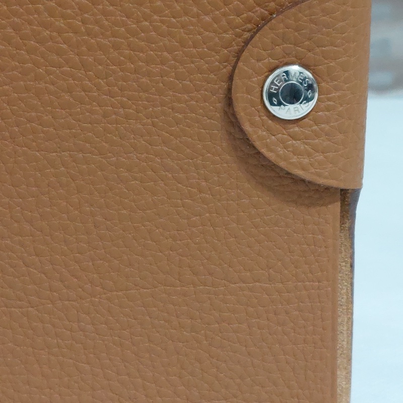 Hermès Ulysse PM 筆記本封套 Gold Togo|Palladium Clou de Selle|全新完整盒裝-4