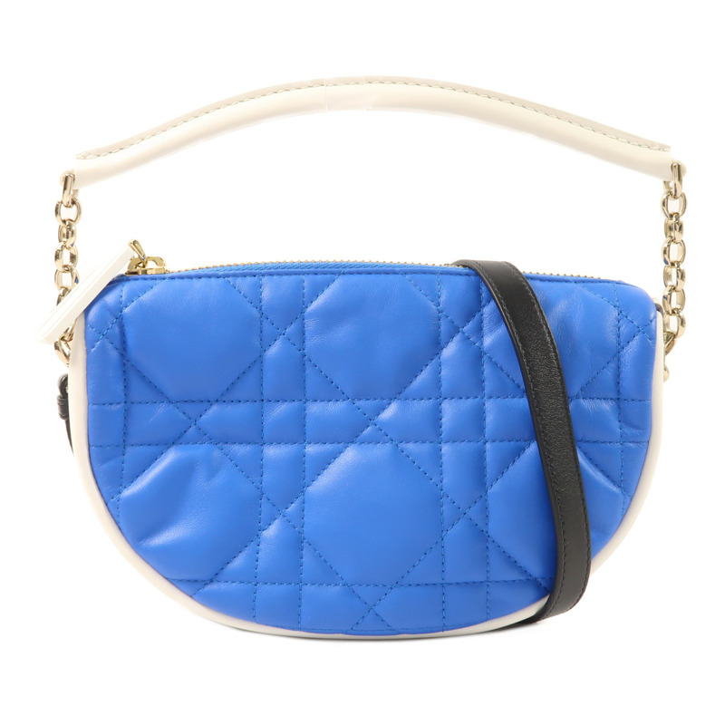Dior 羊皮皮革Vibe Hobo Bag金扣手挽肩背兩用袋-0