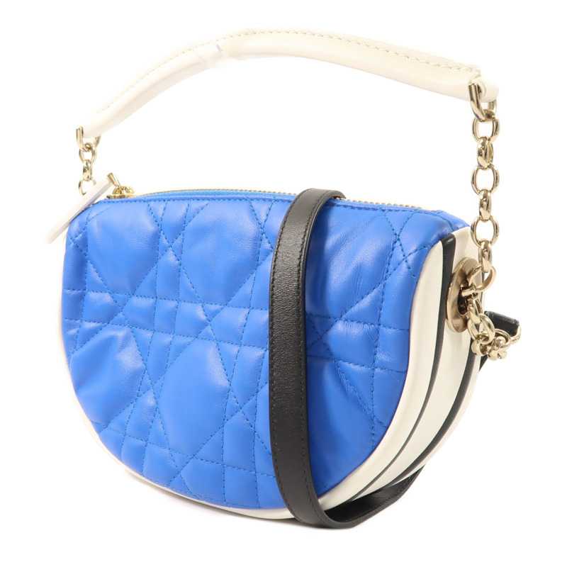 Dior 羊皮皮革Vibe Hobo Bag金扣手挽肩背兩用袋-2