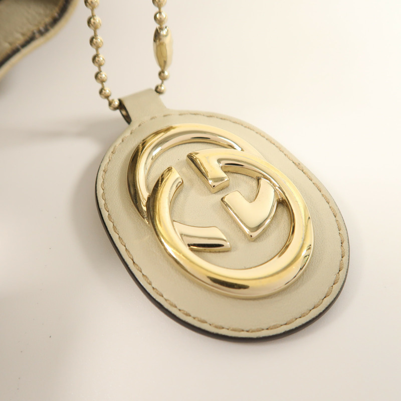 GUCCI 帆布Shoulder Bag金扣肩背袋-15