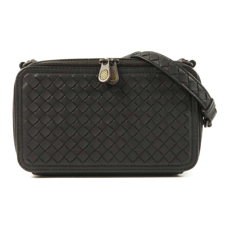 BOTTEGA VENETA 羊皮皮革Chain Shoulder鏈帶肩背袋-0