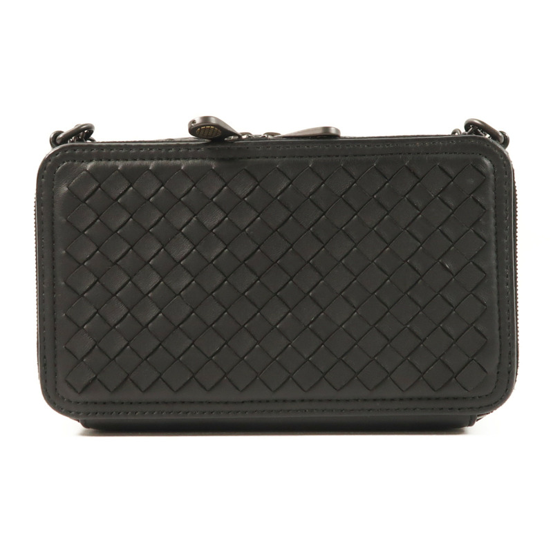 BOTTEGA VENETA 羊皮皮革Chain Shoulder鏈帶肩背袋-1