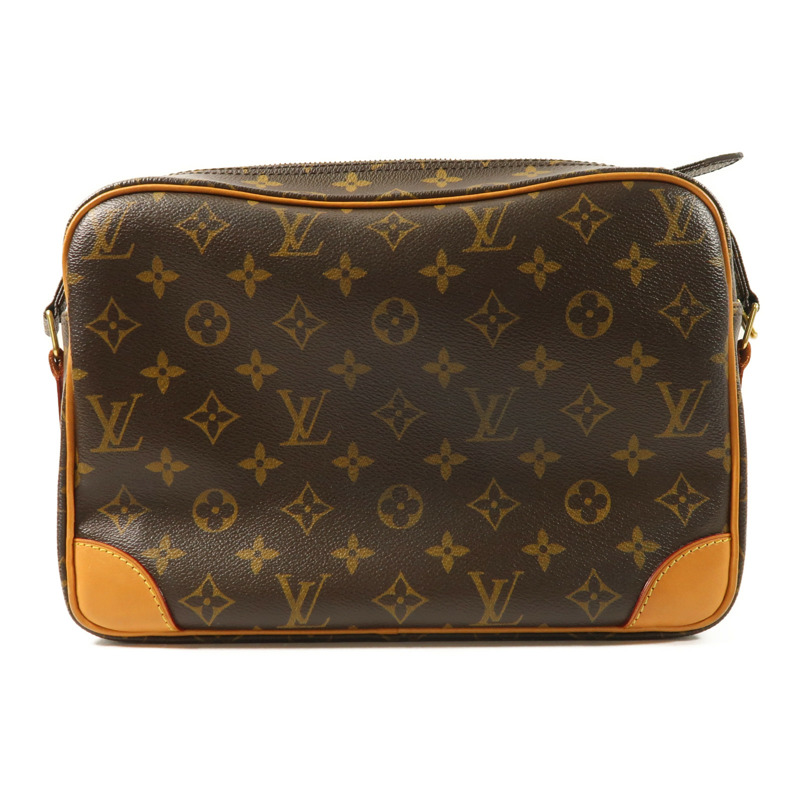 LOUIS VUITTON Monogram Nile金扣肩背袋-1