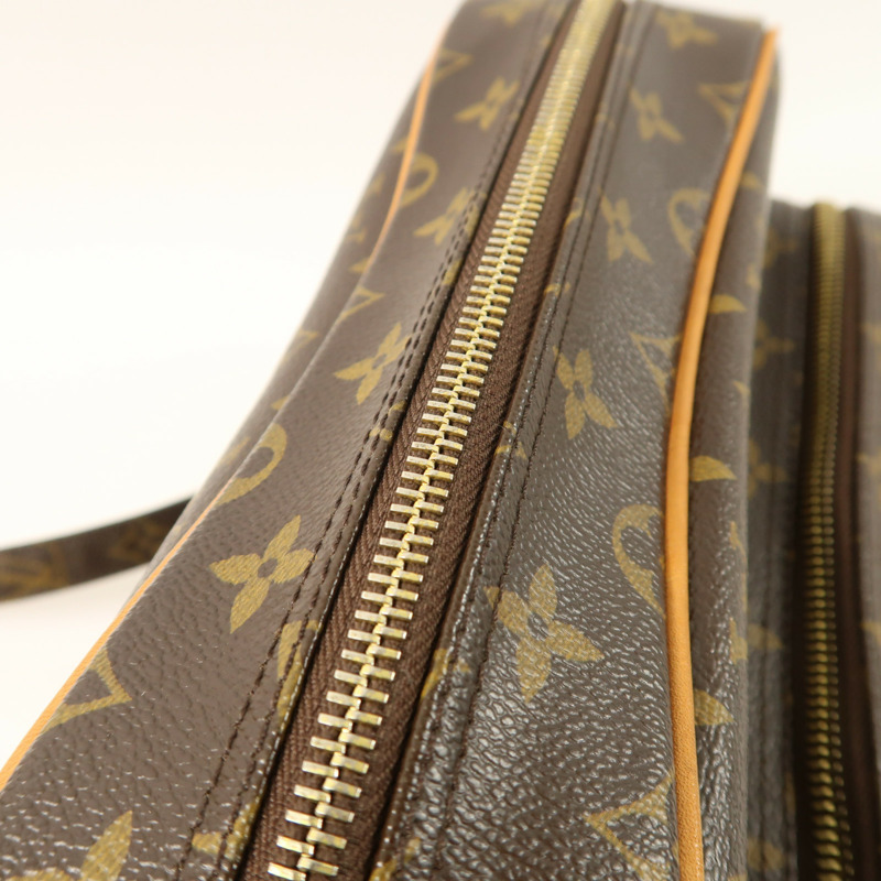 LOUIS VUITTON Monogram Nile金扣肩背袋-14