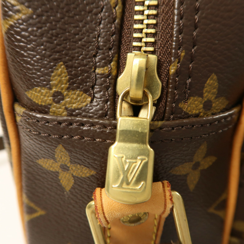 LOUIS VUITTON Monogram Nile金扣肩背袋-15