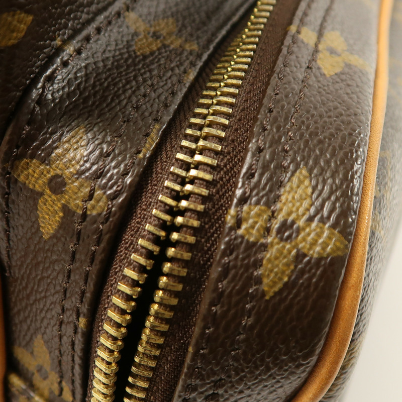 LOUIS VUITTON Monogram Nile金扣肩背袋-18