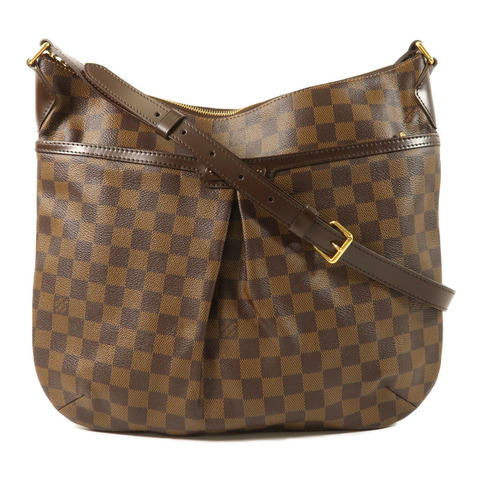 LOUIS VUITTON Damier Bloomsbury GM金扣肩背袋