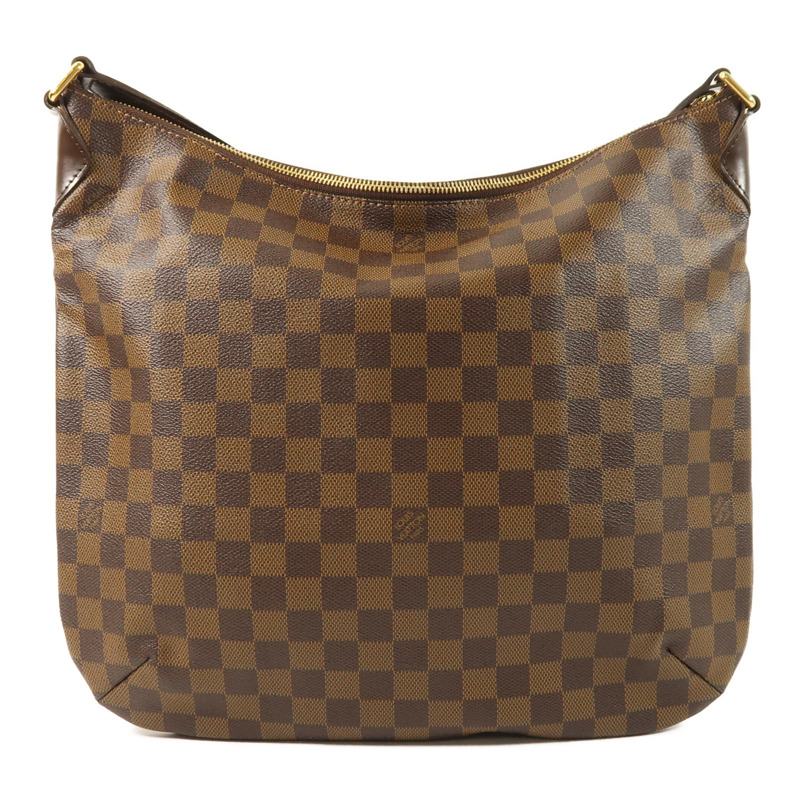LOUIS VUITTON Damier Bloomsbury GM金扣肩背袋-1