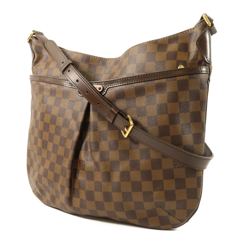 LOUIS VUITTON Damier Bloomsbury GM金扣肩背袋-2