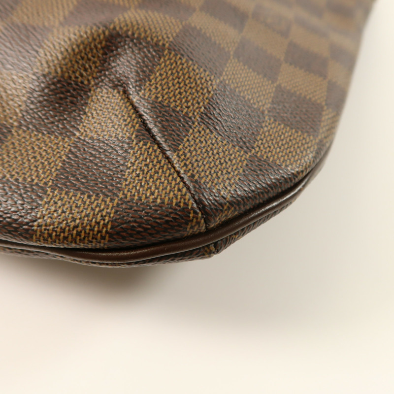 LOUIS VUITTON Damier Bloomsbury GM金扣肩背袋-9
