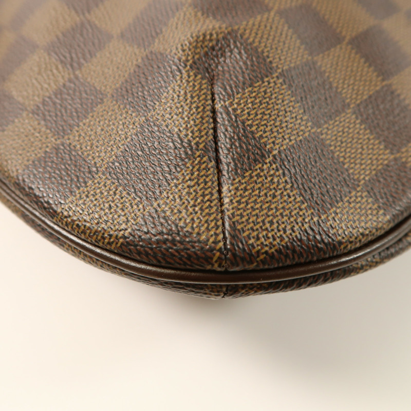 LOUIS VUITTON Damier Bloomsbury GM金扣肩背袋-11