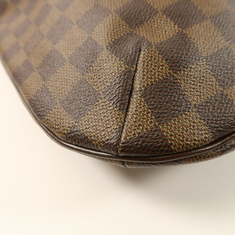 LOUIS VUITTON Damier Bloomsbury GM金扣肩背袋-12