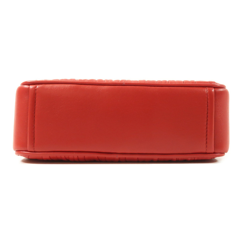 PRADA 羊皮皮革Shoulder Bag金扣肩背袋-3