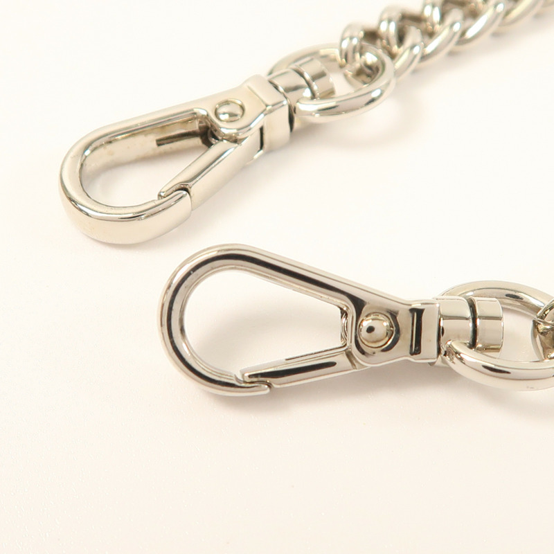 Miu Miu Broccato Lurex Chain Shoulder銀扣鏈帶肩背袋-14