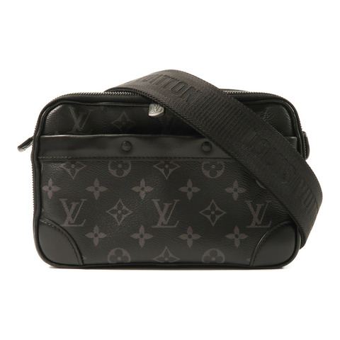 LOUIS VUITTON Monogram Eclipse Alpha Messenger肩背袋