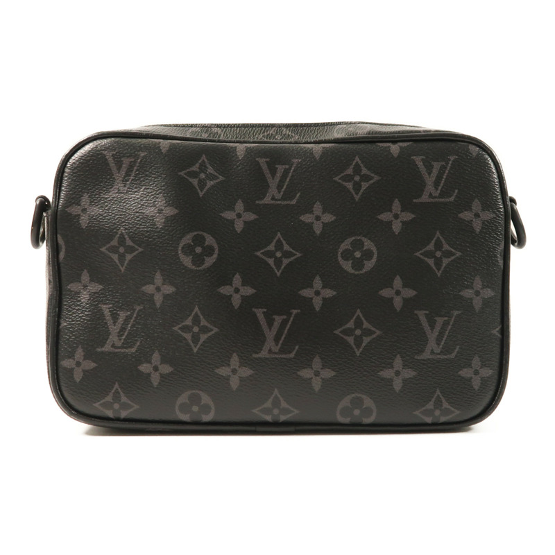 LOUIS VUITTON Monogram Eclipse Alpha Messenger肩背袋-1