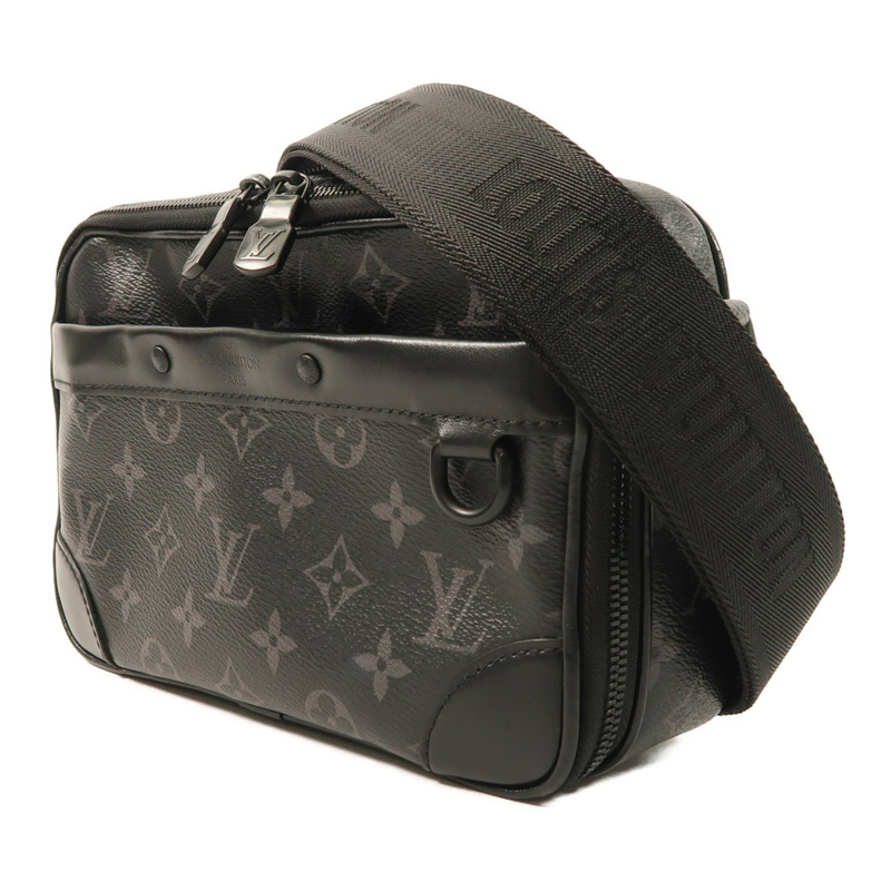 LOUIS VUITTON Monogram Eclipse Alpha Messenger肩背袋-2