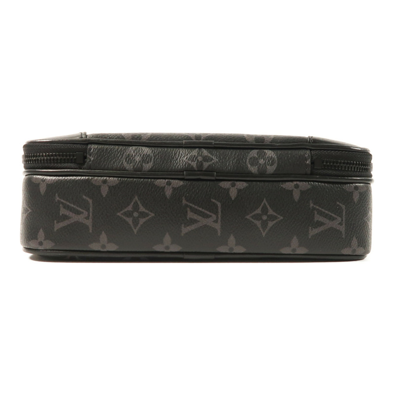LOUIS VUITTON Monogram Eclipse Alpha Messenger肩背袋-3